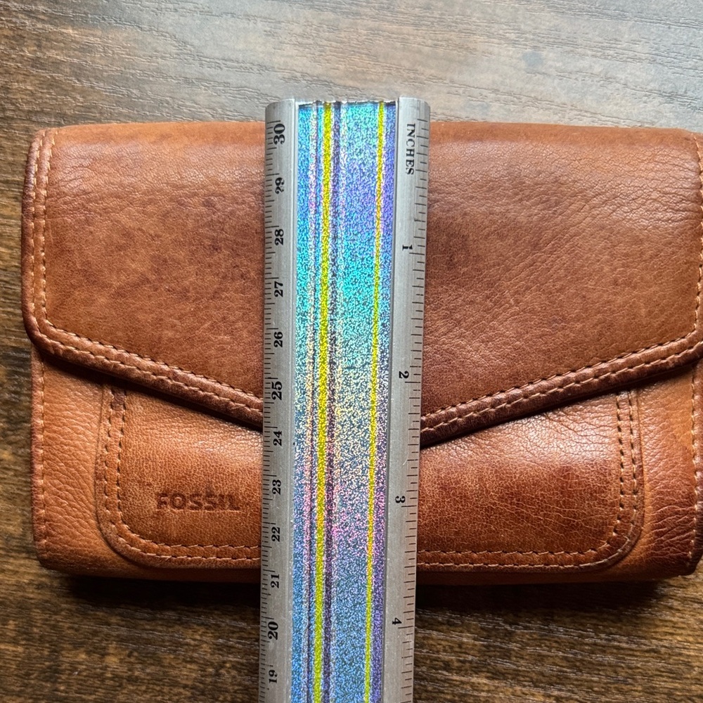 VTG Fossil Genuine Leather Wallet SOFT! - Picture 11 of 11